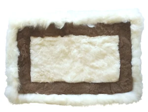 Pic Frame -16 in x 24 in - Young Alpaca Fur - Animals are used for food. - Picture 1 of 5