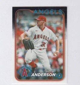 (12) Tyler Anderson 2024 TOPPS SERIES 1 BASE CARD LOT #248 LOS ANGELES ANGELS - Picture 1 of 1