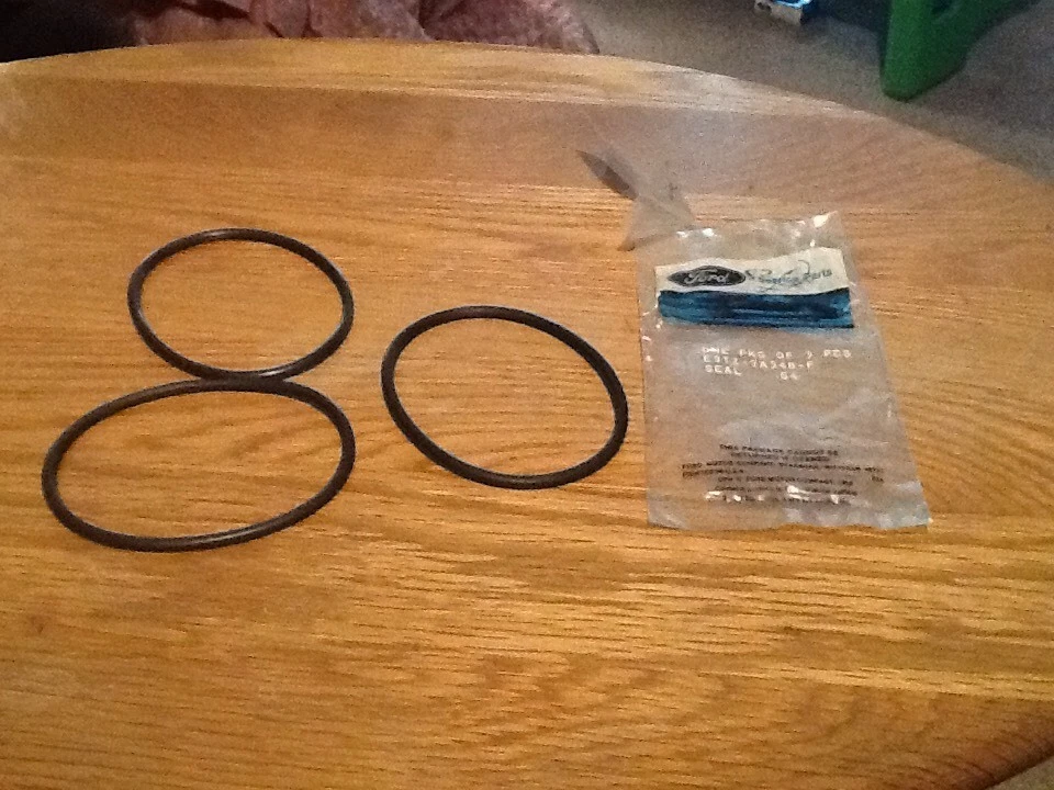 NOS 1980 1989 FORD BRONCO & F-SERIES C6 TRANSMISSION O RING SEALS - PACK OF 3 - Image 1 of 1