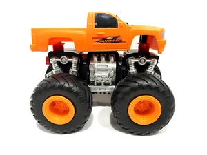 Chevy Silverado Friction Powered Push And Go Monster Truck Off Road Big Wheels - Picture 1 of 8