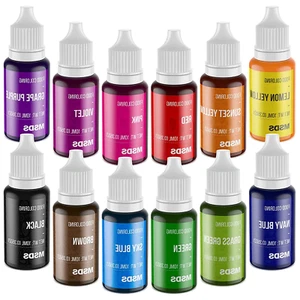 Food Coloring Set - 12 Color Food Grade Vibrant Food Dye Tasteless Liquid Color - Picture 1 of 6