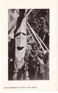 VANUATU - New Hebridean Native and Image - Totem - Imagen 1 de 2