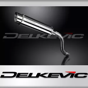 Triumph Daytona 955i 2001-2006 Slip On 14" Round Stainless Exhaust Muffler Kit - Foto 1 di 5