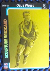 2025 Teamcoach Sculpture Wildcard Gold Ollie Wines (P.A.) SCW-13 - Picture 1 of 1