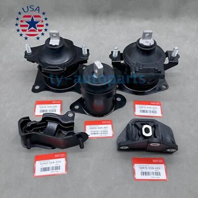 New! 5pcs Engine Motor & Trans Mount For Acura TL 3.2L 2004 2005 2006 Auto Trans - Изображение 1 из 4