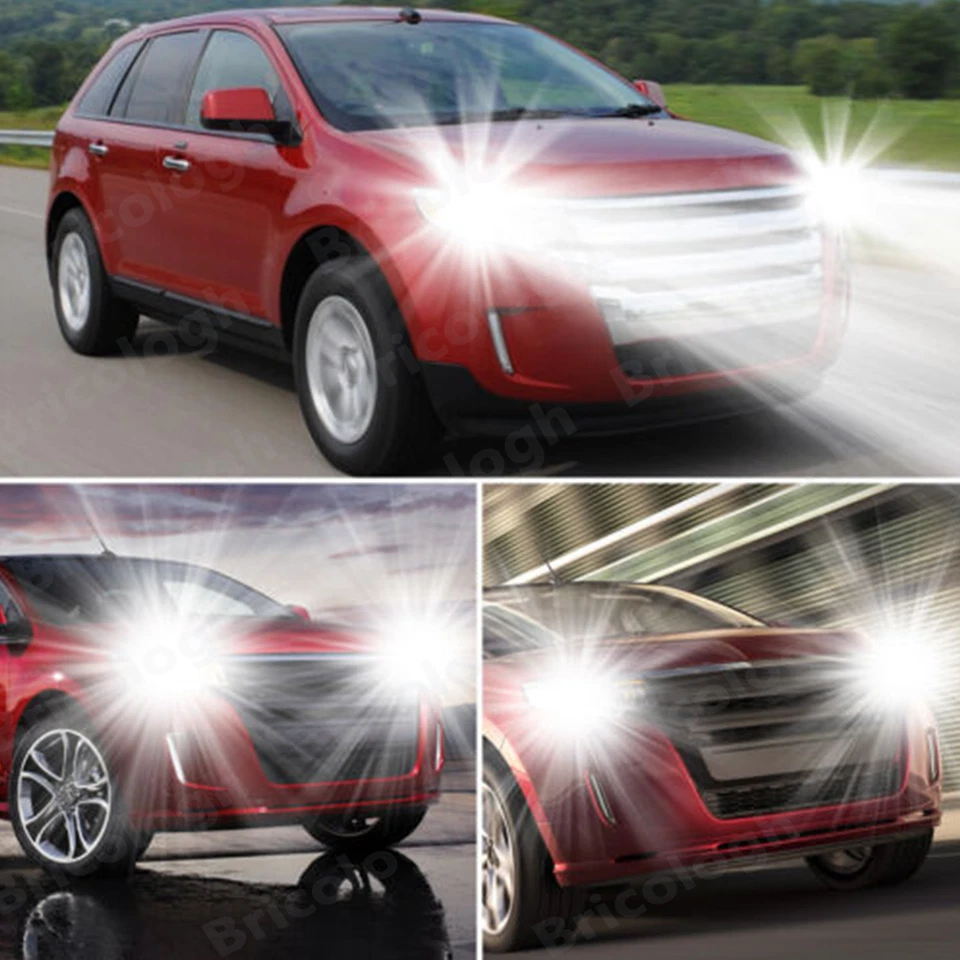 For Ford Edge 2011 2012 2013 2014 -2X 6000K White LED Headlight Bulb High Bright - Image 1 of 4