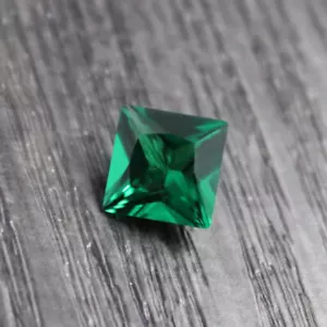 8mm Square Princess Crystal Beryl Gems Emerald Stone Gemstone Gem Topaz Gems - Picture 1 of 6