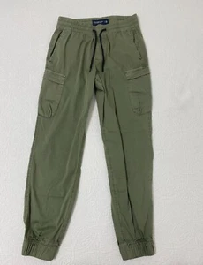 Abercrombie & Fitch Kids Athletic Pants Jogger Size XS Sweatpants Green#2539 - Picture 1 of 11