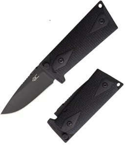 Ultimate Equipment Compact Folding Knife 3" 440C Steel Blade Black G10 Handle - Picture 1 of 4
