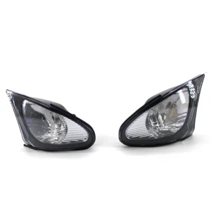Fit For BMW E46 4DR Sedan Corner Lights Cover Shape Clear Lens 02-05 - Picture 1 of 5
