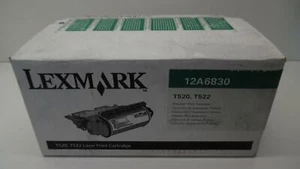 Lexmark 12A6830 OEM Laser Print Cartridge - Open Box Sealed - Picture 1 of 4