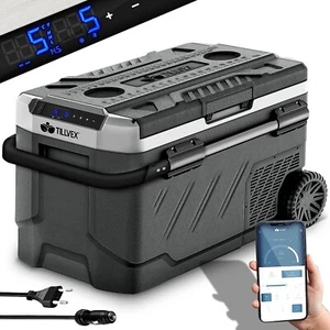 Frigorifero congelatore elettrico 41 litri App USB 12/24 V 230 V auto, barca - Bild 1 von 11