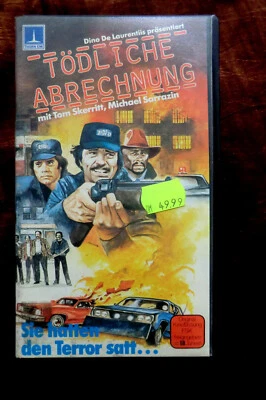 Tödliche Abrechnung  Tom Skerritt  Michael Sarrazin 80er  VHS THORNE EMI Video - Bild 1 von 3