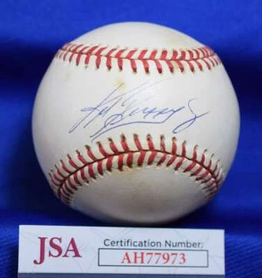 Ken Griffey Jr JSA Coa Autograph American League Signed BasebaLL - Image 1 of 2