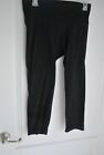 Women's Leggings cropped by Old Navy Active Size Large Black in Color 