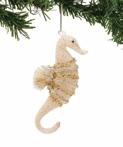Sand Glass Seahorse Christmas Ornament - Picture 1 of 1