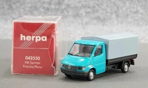 VTG HERPA 1:87 MERCEDES BENZ SPRINTER PLANE 042550 IN ORIGINAL PACKAGE - Picture 1 of 12