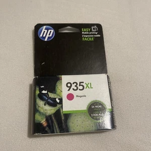 Genuine HP 935XL High Yield Magenta Ink Cartridge (C2P25AN) Expires 2011 - Picture 1 of 2