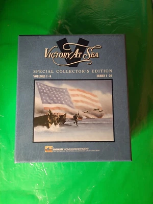 VICTORY AT SEA SPECIAL COLLECTORS EDITION VOL-6 VHS TAPE SET history VTG - Image 1 of 2