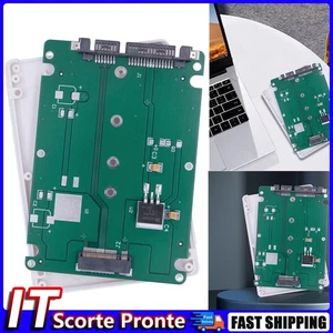 Box per disco rigido da 6 Gbps SSD M.2 NGFF a SATA3 da 2,5 pollici per PC (bianc - Bild 1 von 9