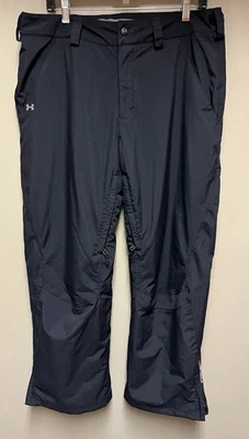 Under Armour производительности брюки женщин Sz.L черный лыж снег черный регулируемая талия - Изображение 1 из 4
