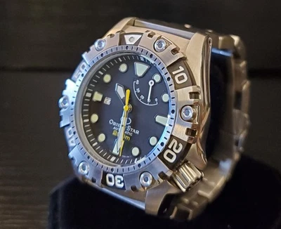 Orient Star 'Revolver' 200M Diver S/S Automatic Watch, Full Kit, Factory Strap - Image 1 of 4