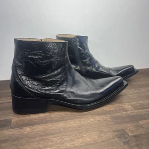 Skechers Collection Made In Italy Leder Spitz Stiefel Vero Cuoio Herren 13 - Bild 1 von 24