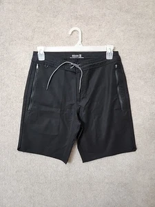 Pantalones Cortos Roark Layover Pro Traveler Hombres 30 Negros Bolsillos con Cremallera Ventilación Trasera Nuevos sin Etiquetas - Imagen 1 de 8