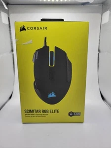 CORSAIR SCIMITAR RGB ELITE Optical MOBA/MMO Gaming Mouse - Black (CH-9304211-NA) - Bild 1 von 5
