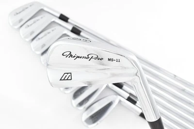 9PCS Mizuno MS-11 Iron Set 3-4-5-6-7-8-9-PW-SW DG R400 Regular R RH Golf Clubs - Image 1 of 4