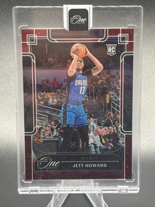 2023-24 Panini One And One Sealed RC Jett Howard #105 Red /15 - Orlando Magic - Picture 1 of 3