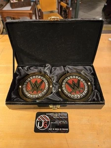 WWE nWo Replica Ufficiale Championship Side Plates Nuovo Ordine Mondiale WCW - Foto 1 di 5