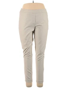 Peck & Peck Women Brown Casual Pants 14 - Picture 1 of 2