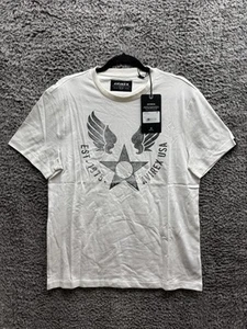 Avirex Herren T-Shirt Wingstar Kurzarm Rundhals Baumwolle - Bild 1 von 10