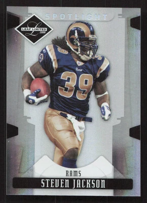 2008 Leaf Limited Steven Jackson Silver Spotlight #/99 #90 Card - Image 1 of 2