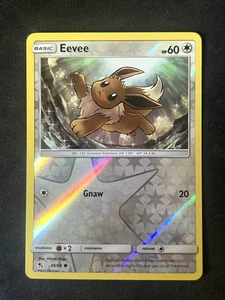 Eevee 49/68 Pokemon Eeveelution TCG Card Hidden Fates Reverse Holo (Near Mint) - Picture 1 of 2