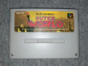 Outer World SFC Super Famicom Spiel Retro funktionstüchtig komplett top - Bild 1 von 2