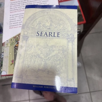 On Searle by William Hirstein PB First Edition  Very Good 2001 - Image 1 of 4