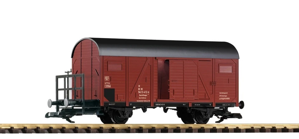 Piko G  37960 DB IV 2-Axle Boxcar with Brake Platform (G-Scale) - Image 1 of 1