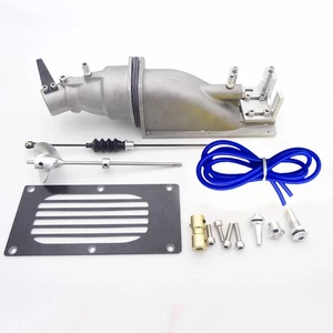 18 mm Metall Jet Pumpe Wasserstrahlruder CNC Propeller Sprüher für 60 ~ 70 mm RC Boot JJQ - Bild 1 von 10