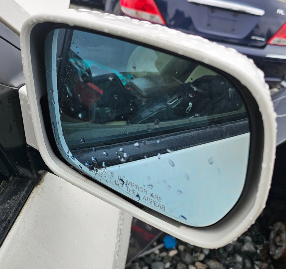 2001 - 2006年讴歌MDX门镜白色乘客侧原始设备制造商加热涂漆电源 — 第 1/4 张图片