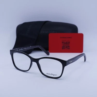 Nuevas gafas Salvatore Ferragamo SF2797 001 negras 54 mm auténticas Foto 1 de 4