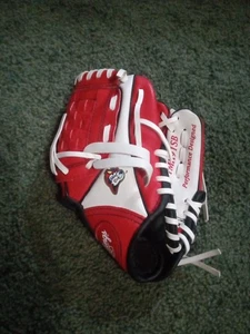 Rawlings Peoria IL Chiefs Baseball Glove Kids Size Great Condition Very Rare USA - Picture 1 of 20