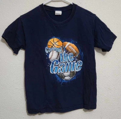 Camiseta ProSpirit Niños Pequeña Manga Corta Control El Juego Deportes Estampado Gráfico Foto 1 de 3