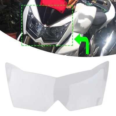 Cubierta protectora transparente de lente de faros delanteros para Kawasaki Ninja Z1000 2007-2009 Foto 1 de 4