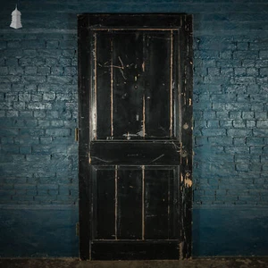Panelled Door, 19th C Moulded 2 Panel - Picture 1 of 12