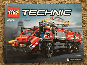 LEGO Technic 42068 Airport Rescue Instruction Manual Booklet ONLY No Bricks 