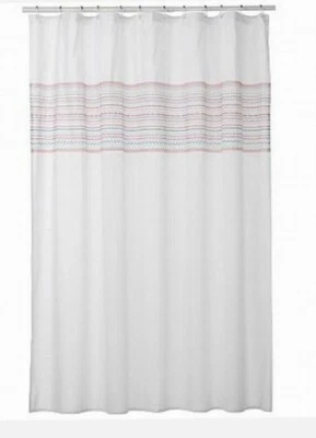 Somona Life + Style Carnivale Multi Puntadas Tela Cortina de Ducha 70x72 Foto 1 de 4