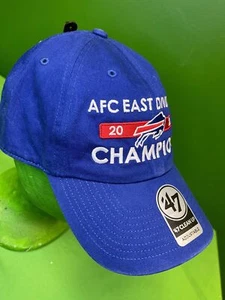 NFL Buffalo Bills '47 Cleanup AFC East Champions Strapback Hat Cap OSFA NWT - Picture 1 of 7