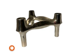 1 schöne alte  Stoff Nagel Kerzenständer  Steckleuchter 60/70 iger Jahre Germany - Bild 1 von 3